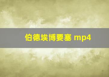 伯德埃博要塞 mp4